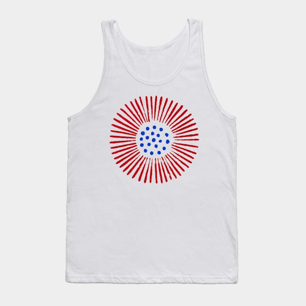 Patriotic Fireworks Tank Top by Fireworks Designs